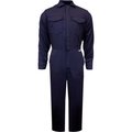 National Safety Apparel ArcGuard 8 cal UltraSoft Flame Resistant Coverall, LG x 32, Navy,  C88UJLG32